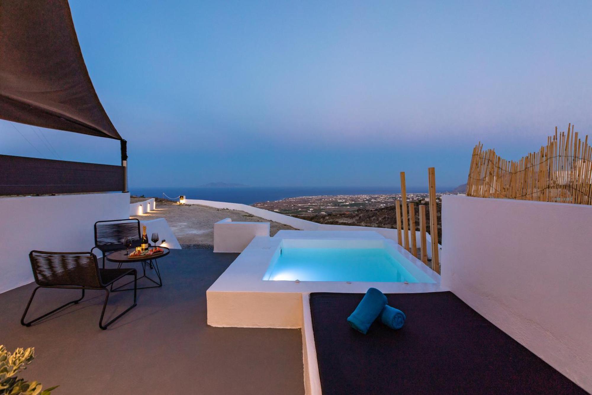 Lackos Luxury Suites Imerovígli Kültér fotó